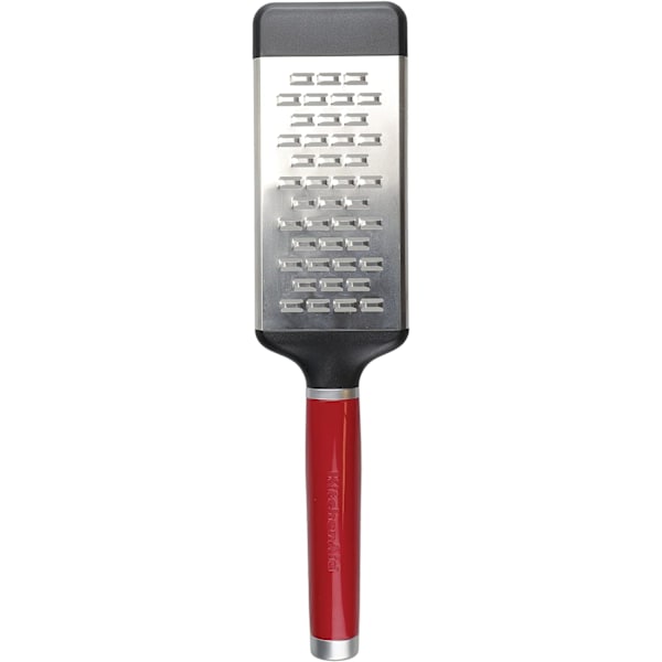 d Core Medium Etched Grater, Empire Red, 11,6 tum, Rostfritt Stål, KAG320OHERE, DX260 Cheese Grater Tin Opener