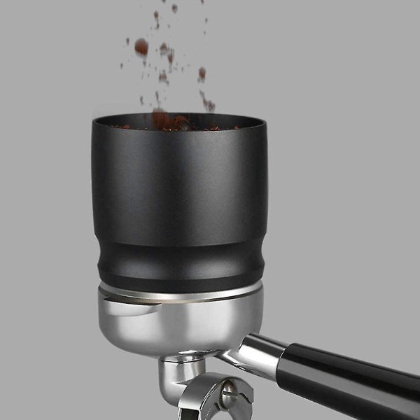 2024 58mm Kaffemätkopp, Aluminiumlegering Espresso Mättratt Kaffemätningsring Dispenser Cof