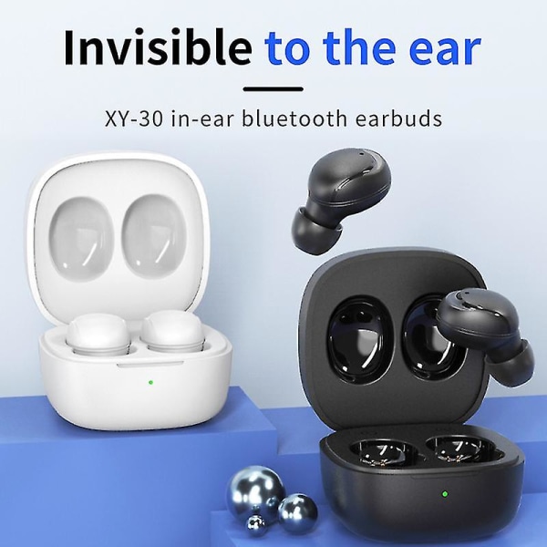 In Ear trådløse Bluetooth-øretelefoner Stereo Headset Gaming Headset (hvid