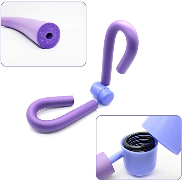 Lårtrainer för Inre Lår, Lårträningsutrustning för Hemmagym Yoga Sport Viktminskning 1 st purple