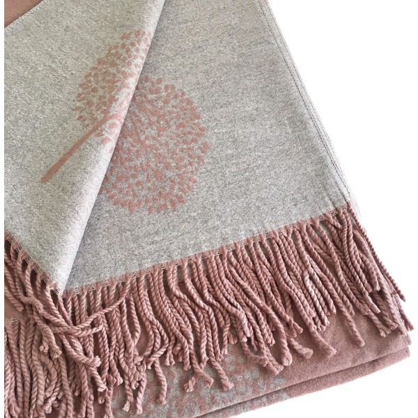 Cashmere Tree Life Blanket -huivi - Käännettävä huivi Naisten Pashmina-huivi, Naisten talvihuivit, Suuri kääre, lämmin huivi, Tree of Life Print Ladies Sca