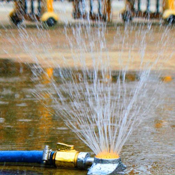 Sirkelsprinkler, 360 Graders Plensprinkler Vannbesparende Sprinkler For Små Og Middels Størrelser 3/4 Tomme