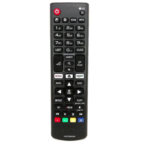 Kaukosäädin LG TV:lle AKB75095308 43uj6309 49uj6309 60uj6309 65uj6309 Fernbedienung