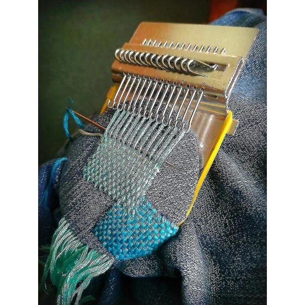 Liten vävstol Speedweve typ vävverktyg sömnad lagning jeans kläder lagning vävstol kit