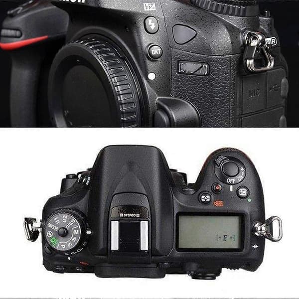 10 stk. kamerarem trekantet splitringkrog til Lecia til DSLR