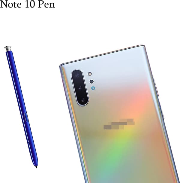 2-pak Blå Sølv Note 10 Pen Udskiftning til Galaxy Note 10 Note