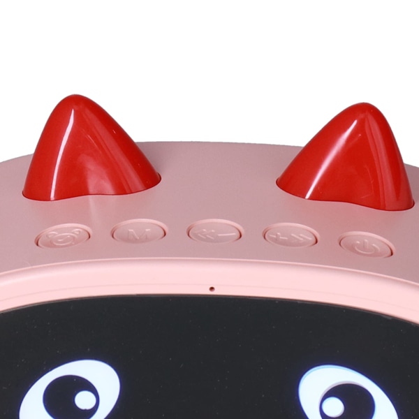 Monitoiminen langaton herätyskello Bluetooth-kaiutin (vaaleanpunainen)