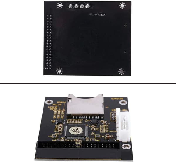1 stk SD SDHC-kort til IDE 3,5\" 40-bens hanadapter han IDE-harddiskadapter
