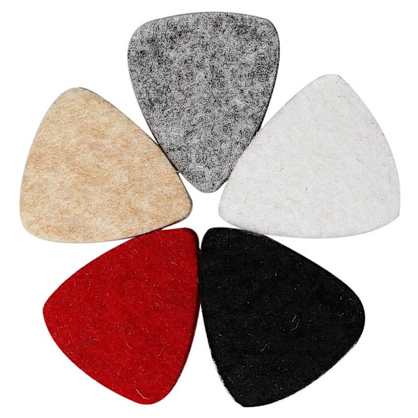 15 st Gitarrplektrum, Ukulele Filtplektrum För Dina Elektriska, Akustiska Gitarrer