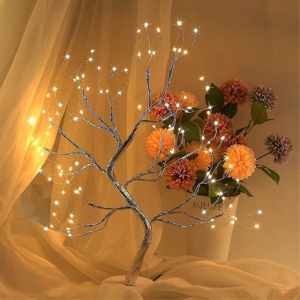 Led-trelys USB Bonsai-trelys Justerbar gren 108 lampeperler