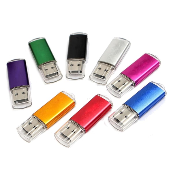 64 MB USB 2.0 Flashdrev Tommelfingerdrev PC med 3,5 til 5,25 Drev Drevbugt Bugtbeslag