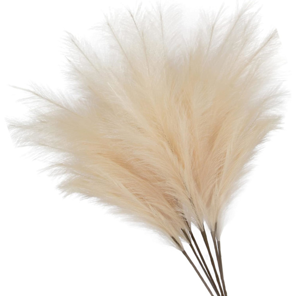 Kunstig pampasgress, stort, fluffy