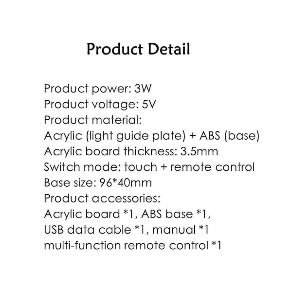 'NFL Rugby LED, Touch + Fjärrkontroll 16 Dimmer (Tennessee TS)