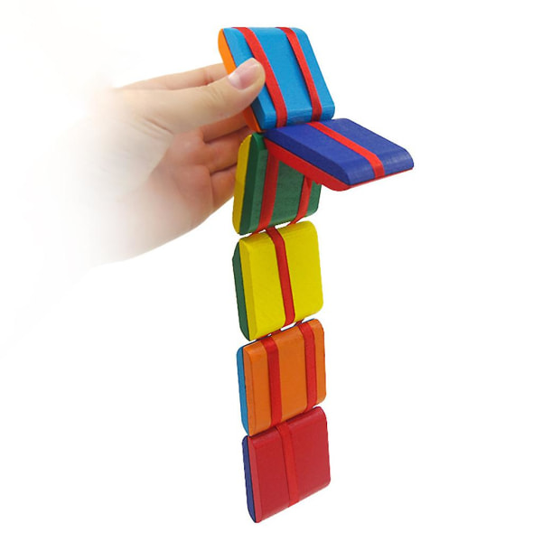 Wooden Ladder Toy Retro Toys For Kids & Adults, Optical Illusion Fidget