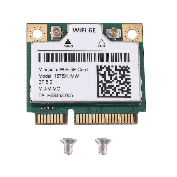 1675x 1675xhmw Ax210 Wifi-kort Wifi 6e 802.11ax 2.4g 5g 6g 5374mbps Bluetooth 5.2 Mini Pcie Wifi Ne