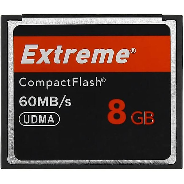 Extreme 8GB Compact Flash-hukommelseskort 60mb/s kamera Cf-kort