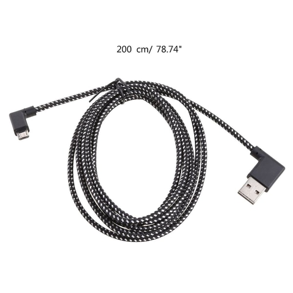 Nailonista punottu nopea lataus USB C -kaapeli Type-c -laturi Micro USB
