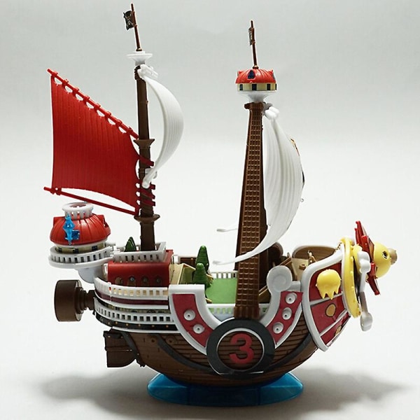 One Piece Thousand Sunny Piratskib Model Legetøj Samlet Samleobjekt