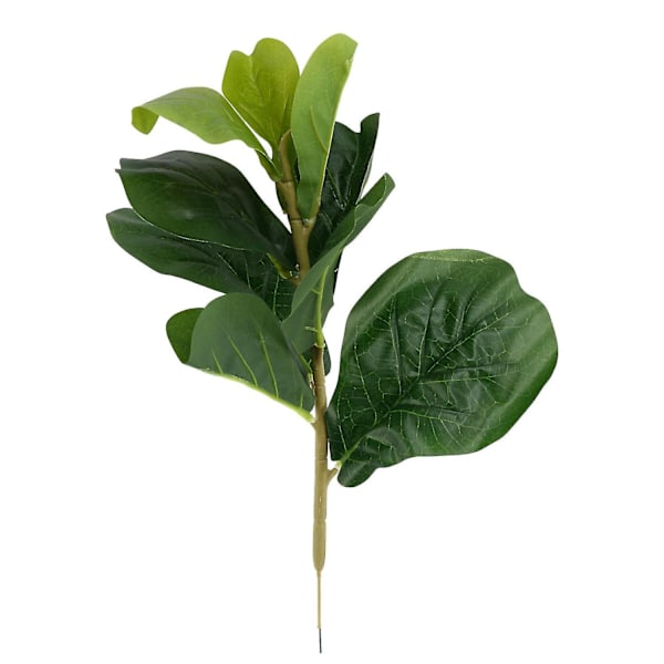 Lille Kunstig Figenbladstræ 11 tommer Faux Ficus Lyrata Træ Til Hjem Bryllup Indendørs A