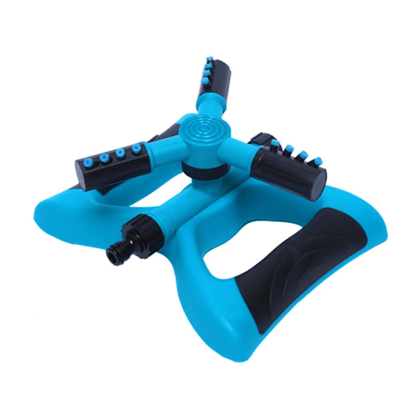 1 stk. Græsplænesprinkler med tre arme, indvendig gevind, tykkere, stabil, strømlinet design, leg for børn, høj effektivitet, 360 graders rotation, have sprinkler