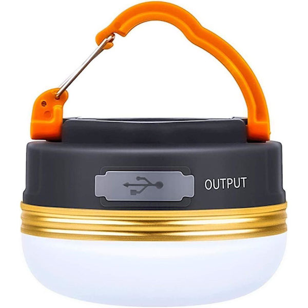 LED Campinglykt 300LM – 4 Moduser, Vanntett