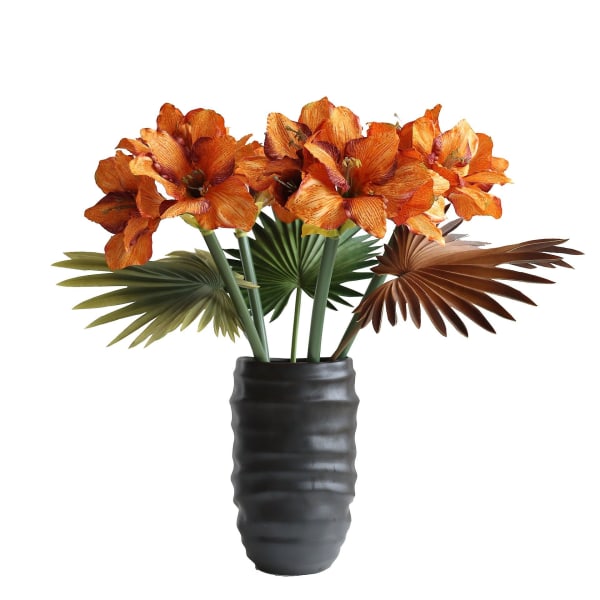 Flannel clivia silk flower artificial fake flower plants home decoration wedding bouquet