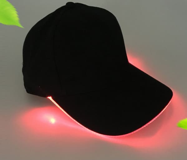 Män Kvinnor LED Baseballkeps LED Light Up Hat Flash Glow Rave F
