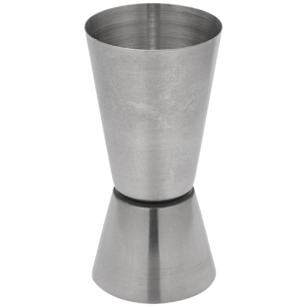 2x Mindre Stål 25/50 Ml Jigger Bar Craft Dobbelt Måle Peg Måling Til Bar
