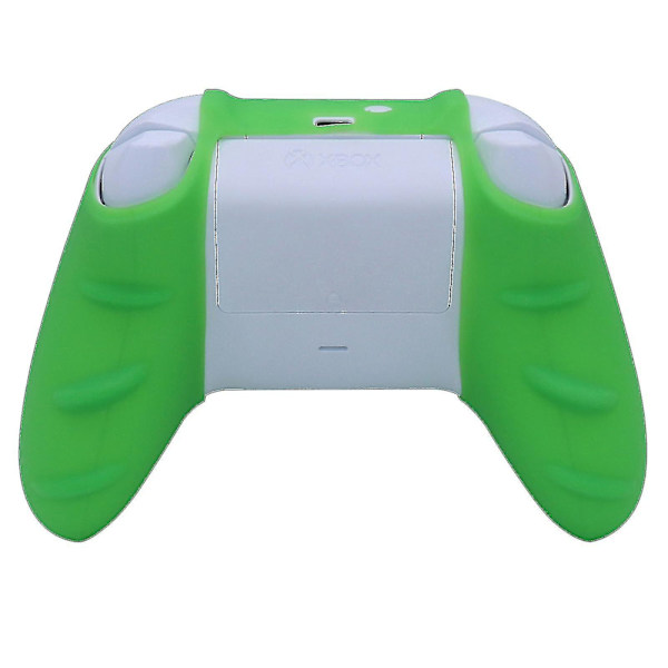Myk silikondeksel for Xbox Series X/s-kontroller, beskyttende hud Gamepad Hvit
