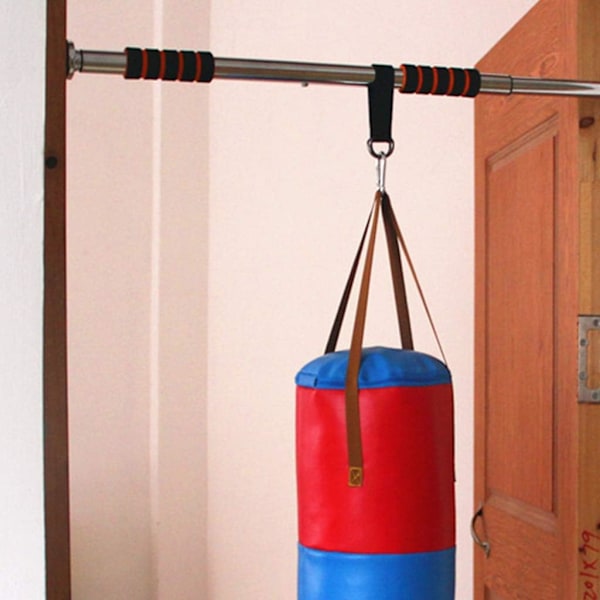 Trægynge Stropper, 2 stk. 25 cm / 9,8 tommer Trægynge Ophængningssæt Heavy Duty Ophængningsstropper Holder 440 lbs med Karabinhage Perfekt til Trægynge Hav 25cm Straps With Carabiner