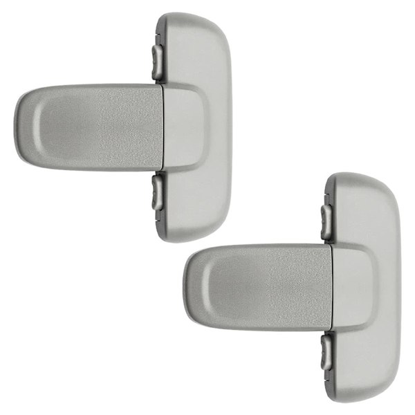 2-pack Kylskåpslås för Barn, Hem Kylskåpsdörrlås Barnsäkerhet Kylskåpslås för Kylskåpsdörr Frysdörr (Grå) grey