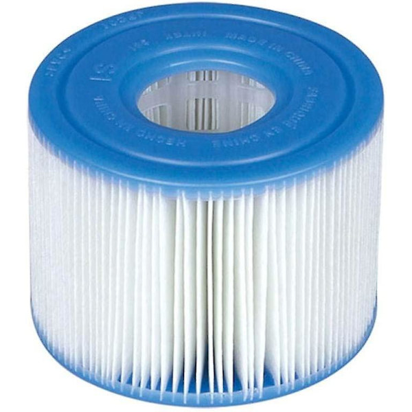 29001b01demgbai Intex-29001e Purespa Type S1 Easy Set Pool Filter Cartridges, (6 Fil, 1-pack, Blue