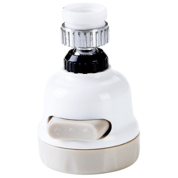 3-modus Kran Aerator Avtakbar Fleksibel Kran Dusjdiffusor Roterende Tute Justerbar Boost