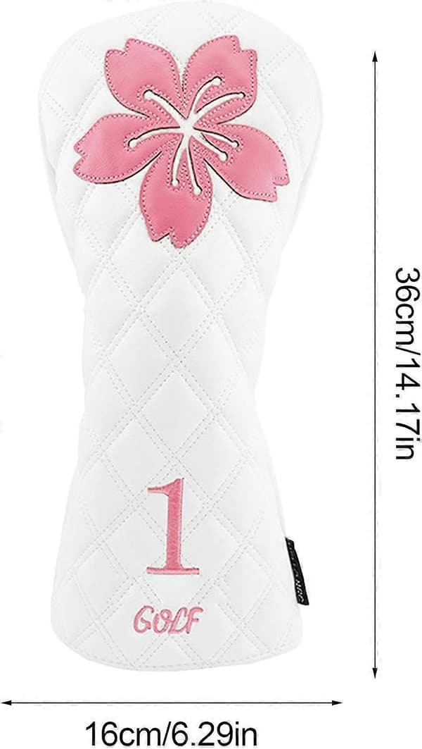 Golf Headcovers til Woods - Vandtætte Bløde Elastiske Putter Covers til Mænd og Kvinder, Holdbart Golftilbehør, Passer til de fleste køller
