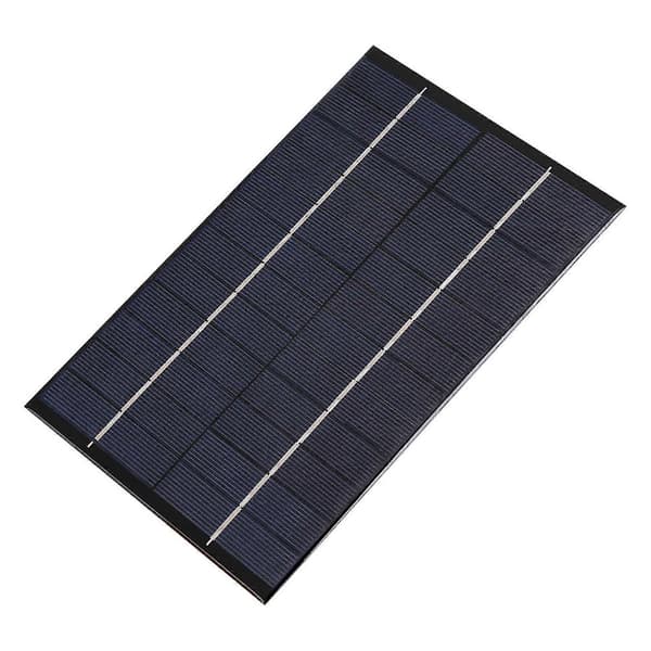 4.2W 12V Mini Bærbar Polysilicium Solpanel DIY Strømmodul Batterioplader