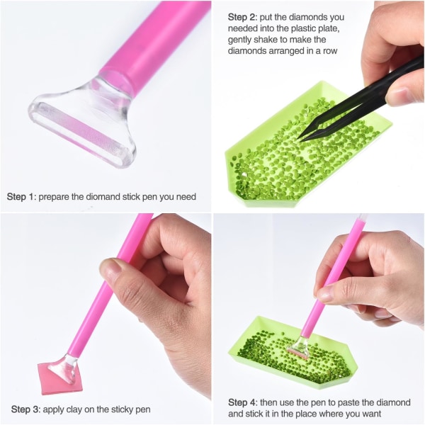 Timanttimaalaustyökalut DIY-timanttisetti