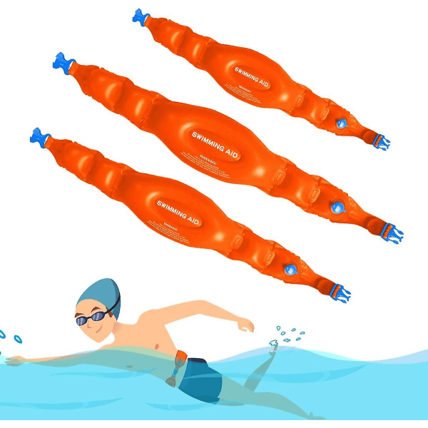 Svømmebælter til voksne Svømmebælter til børn Svømningsbælter gør din svømning nemmere og nemmere Perfekt til poolsvømning (1 sæt = 3 stk.)
