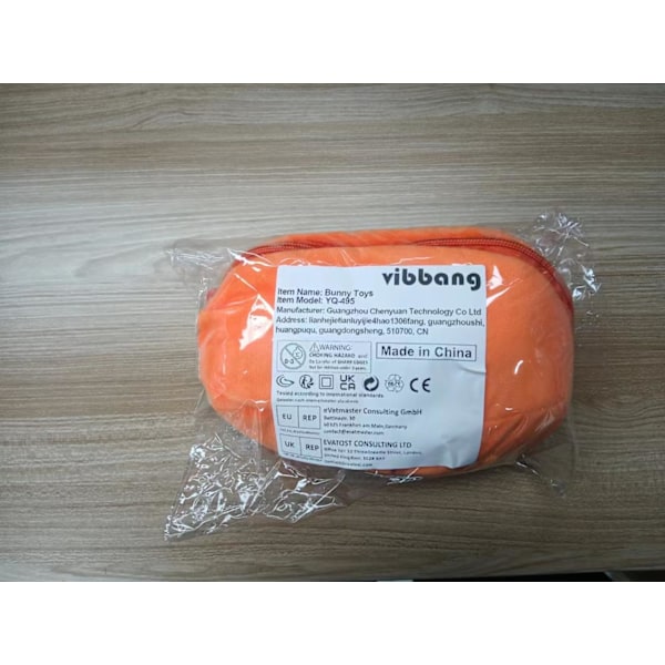 Plush Kanin Leksak, Vändbar Kanin Morot Jordgubbe Kudde Söta Mjuka Plyschleksaker med Blixtlås, Söt Dekoration Kanin Plyschleksak för Pojkar Flickor Orange