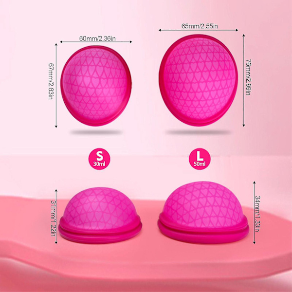 Genanvendelig Menstruationsdisk, Menstruationskop, Blød Menstruationsdisk Til Kvinder Designet Med Fleksibel, Silikone Menstruationskop