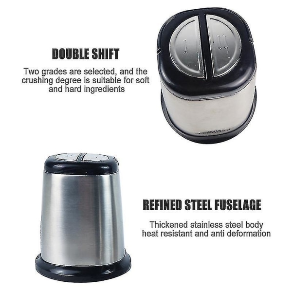 250w Multifunctional Stainless Steel Electric Mincer With Double Layer Blades For Kitchen