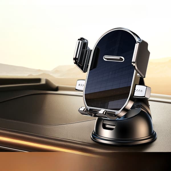 360° Roterende Bilholder | Universal ABS Instrumentbræt Telefonholder — Blokerer ikke luftventiler