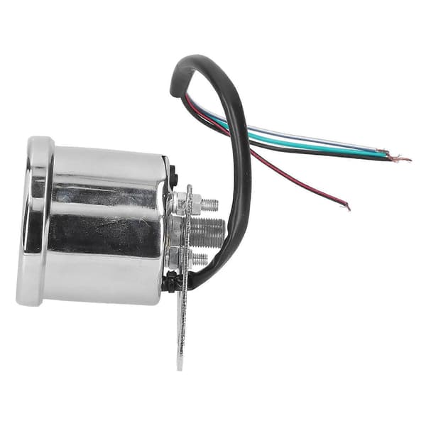 Speedometer 0-160KM/H LCD Digital LED Speedometer til Motorcykel 12V DC Retro Krom Stil