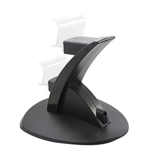Ladestation til PS4 - Controlleroplader / Playstation Kontrol Sort