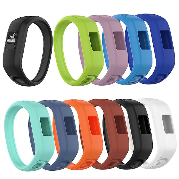 Justerbar smartband i silikon for Garmin Vivofit Jr, slitesterk rem