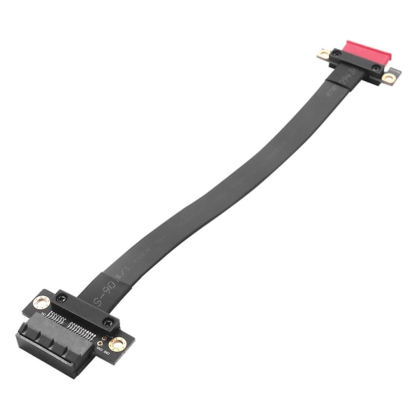 2x PCI-e PCI Express 1x til 1x spor stigerkort konverterer forlenger båndadapter forlengelseskabel PCI