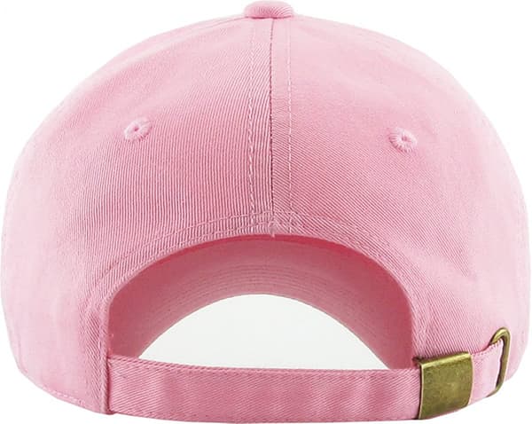 Original Classic Lågprofil Bomullskeps för Män och Kvinnor Pink