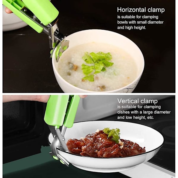 Heta Skåls Griptänger Rostfritt Stål Hämtare Tång Grillpanna Handtag, Gryta Panna Gripare