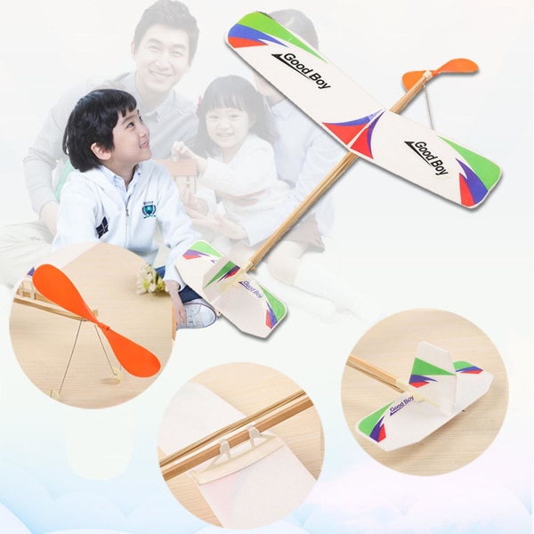 Wood Airplane Gliders And Propeller Plane Toys Set Wooden Airplane Kits