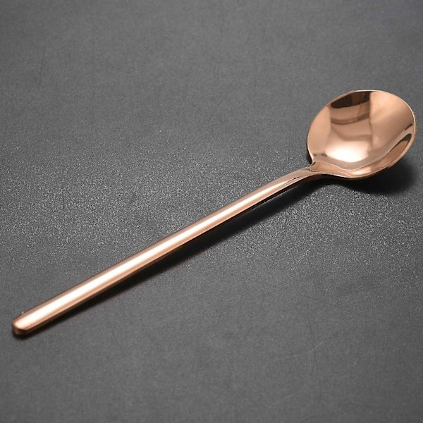 1 stk/sett Kaffeskje 304 Rustfritt Stål Kaffeskje Med Langt Håndtak Dessert Teskje Sett Kitc