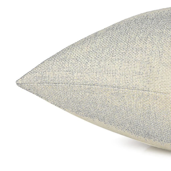 Svart og gul kontrastfarge spleisede design lin putetrekk sofa pute